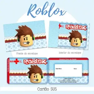 Cartão do SUS Digital Roblox Imprimir