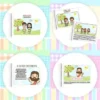 Livro de histórias da Bíblia infantil para imprimir com capa em PNG e miolo em PDF