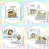 Histórias da Bíblia infantil para imprimir em caderno de anotações com capa em PNG e miolo em PDF