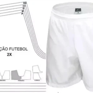 Molde de costura calcao masculino futebol para imprimir em PDF moldes de roupa masculina formato A4 e grafica