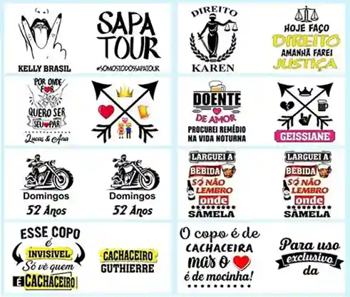 Kit 100 artes editaveis psd caneca de chopp festas sublimacao artes digitais para estamparia e eventos