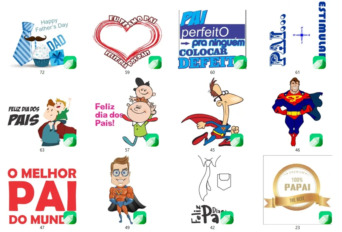 100 vetores sublimacao dia dos pais coreldraw cdr artes para imprimir e personalizar canecas e presentes de sublimacao