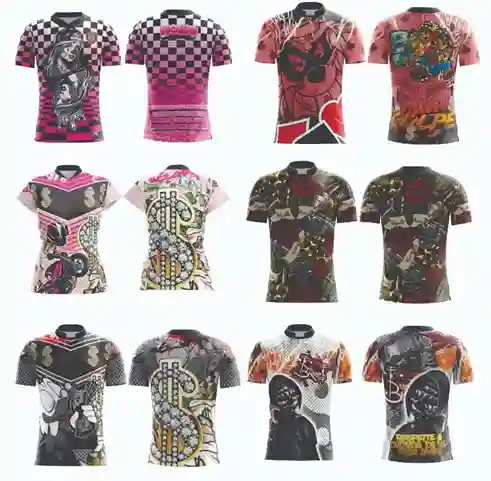 Kit 129 artes e vetores para sublimacao camisetas coreldraw para personalizar vestuario e t-shirts