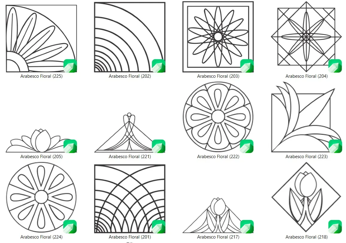 230 vetores arabescos sublimacao coreldraw cdr artes para imprimir e personalizar canecas e presentes de sublimacao