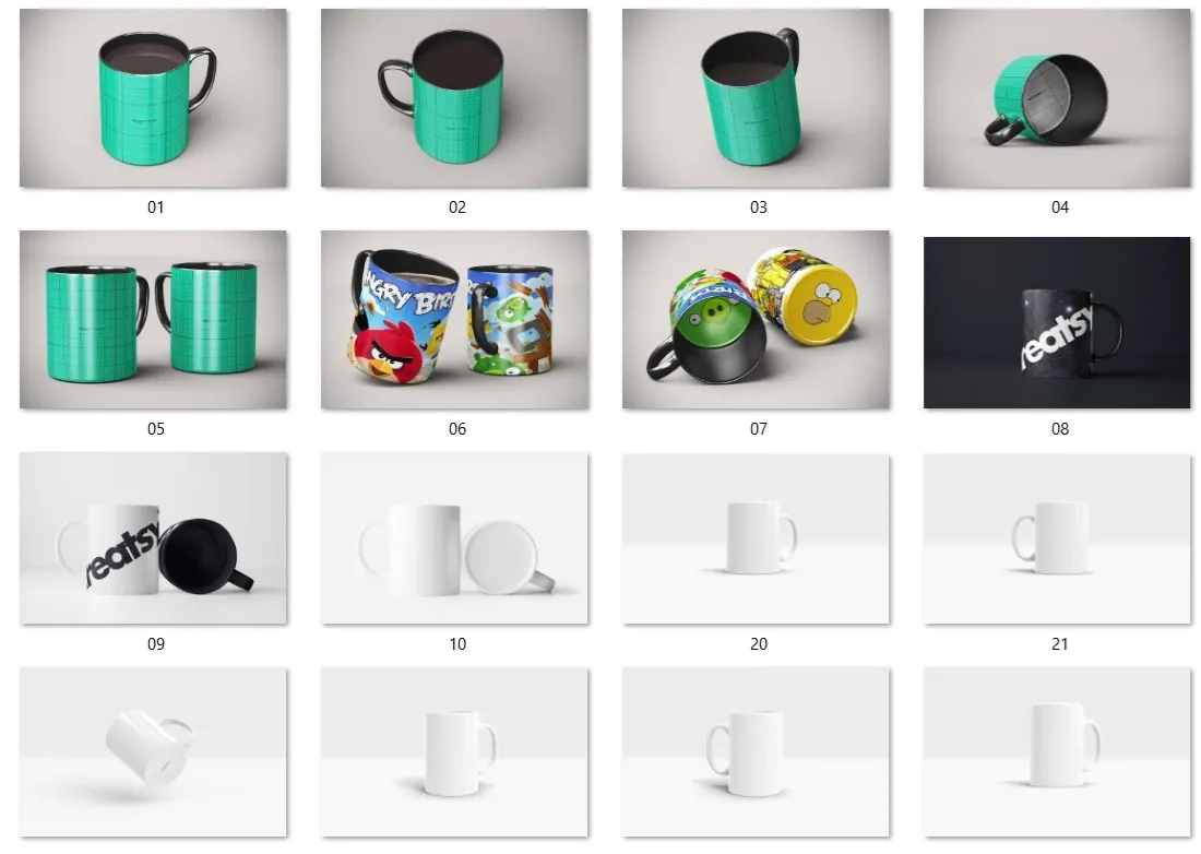 245 mockups editaveis caneca copos e squeeze psd photoshop arquivo digital para apresentacao de estampas e produtos