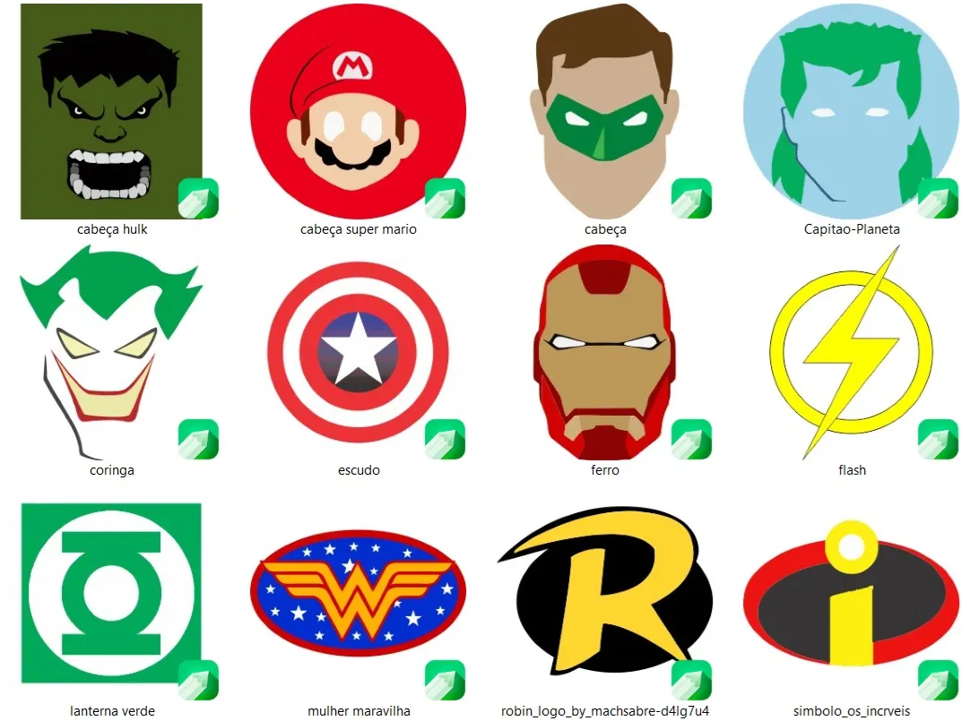 Pacote 30 artes vetores sublimacao simbolos de herois cdr arquivo editavel com estampas para imprimir e personalizar