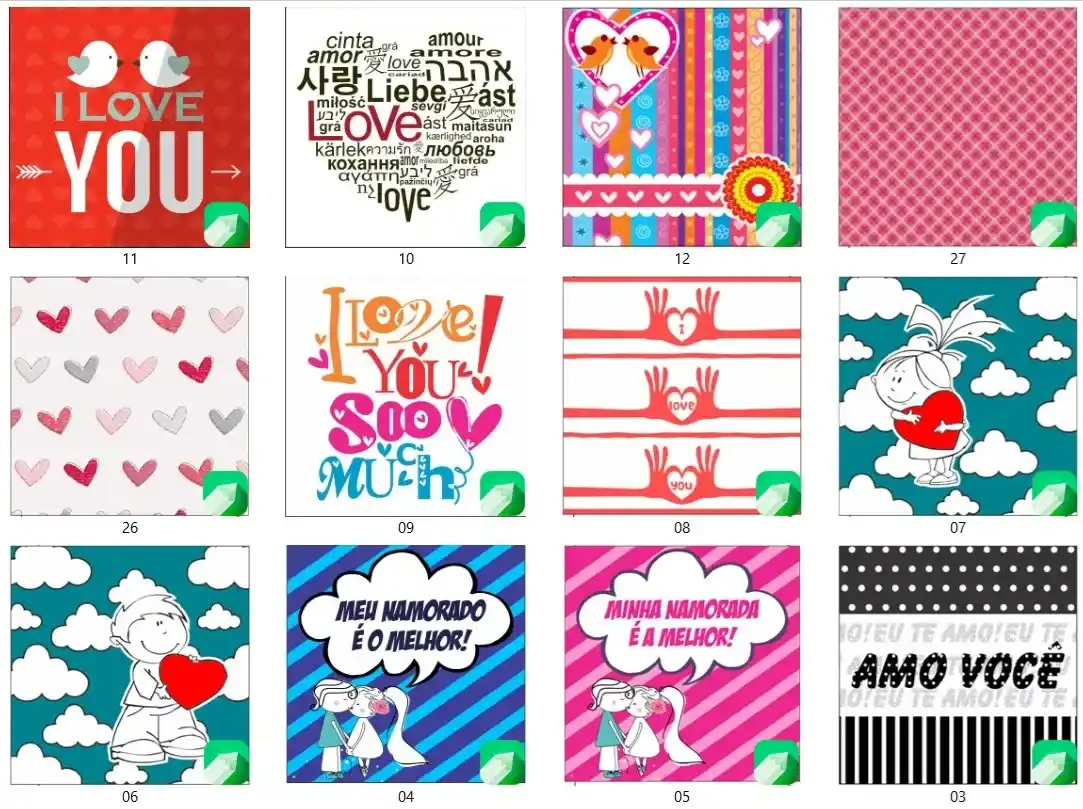 Pacote 30 artes cdr sublimacao almofadas dia dos namorados vetor editavel corel para estamparia e presentes afetivos