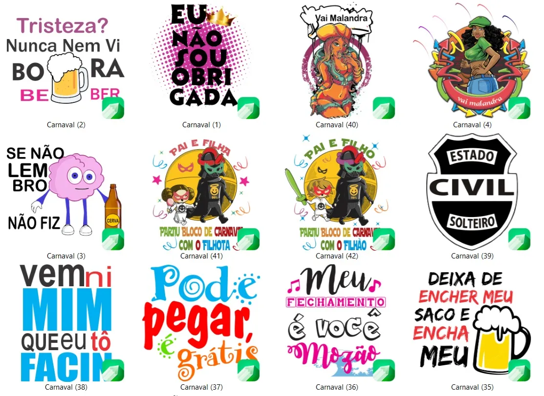 Pacote 40 artes vetores sublimacao camisas carnaval coreldraw arquivo cdr editavel com estampas para imprimir e personalizar
