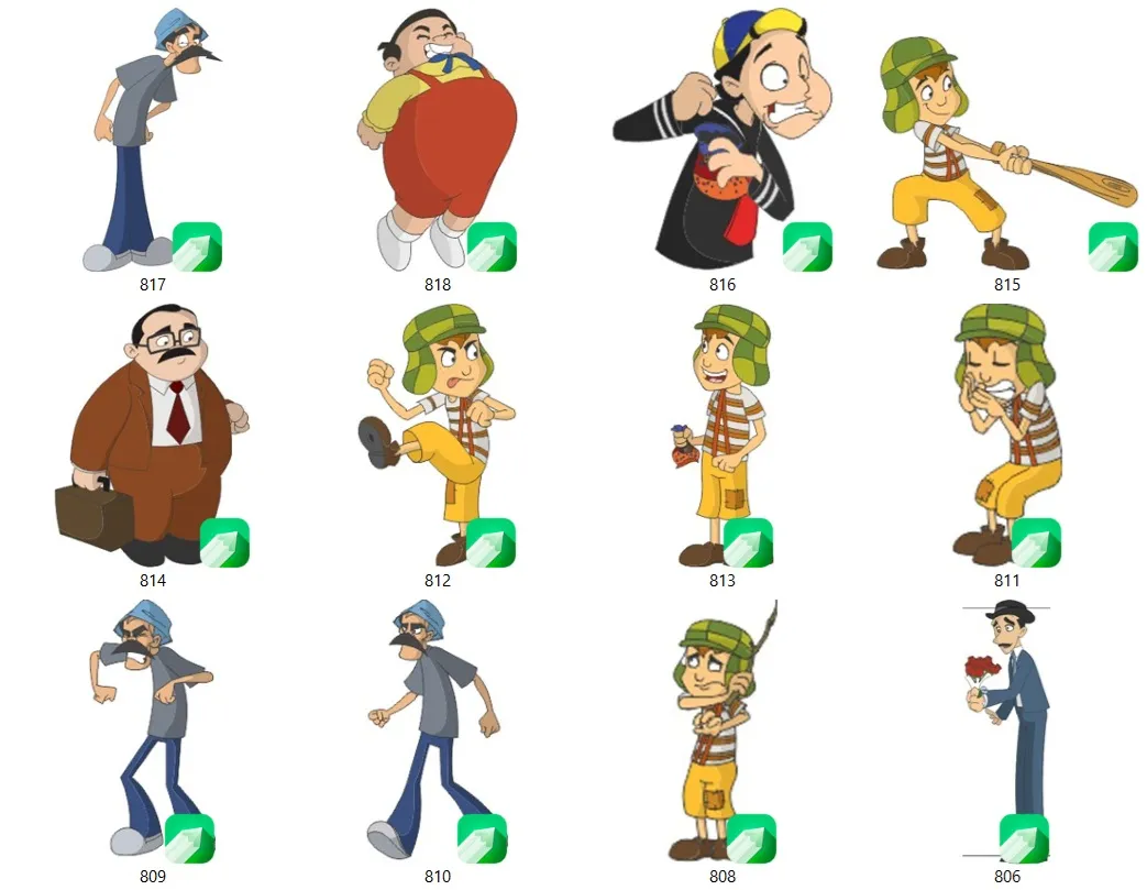 40 vetores chaves e chapolin sublimacao cdr coreldraw artes para imprimir e personalizar camisetas e produtos de sublimacao