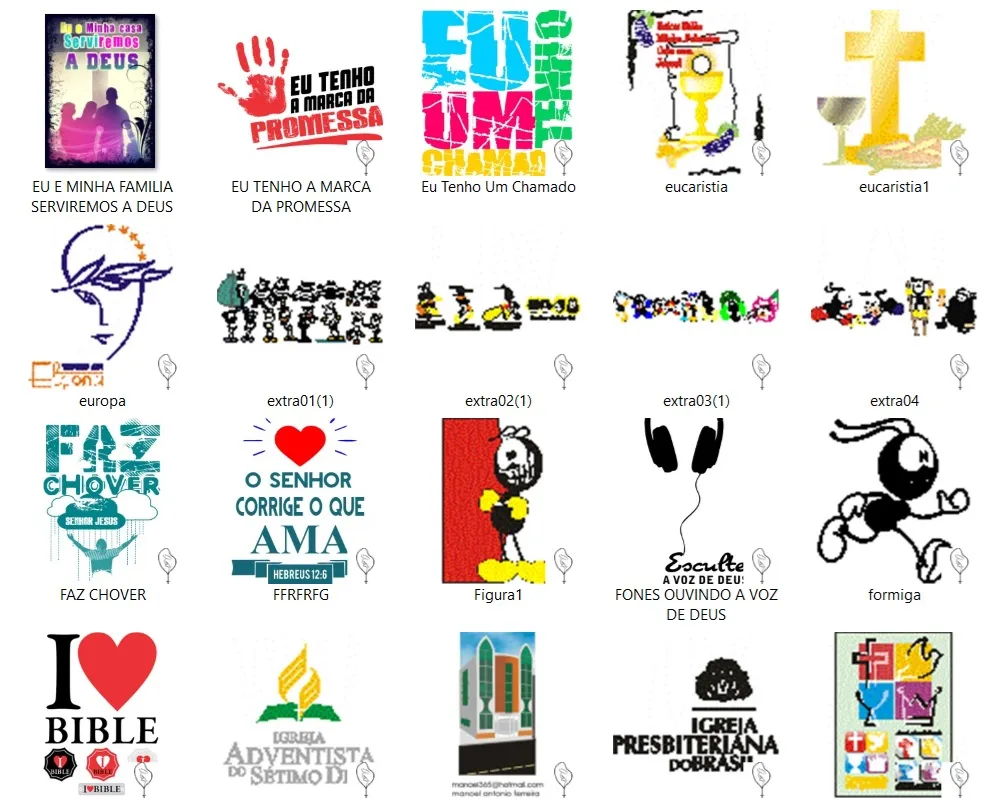 Kit 400 estampas vetores cdr gospel smilinguido coreldraw artes para imprimir e personalizar produtos em sublimacao