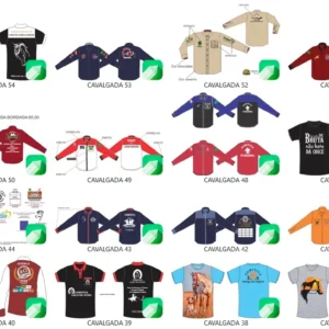 50 vetores camisa country cavalgada rodeio cdr coreldraw artes para imprimir e personalizar camisetas e produtos de sublimacao