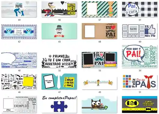 Acervo 70 estampas cdr para sublimacao caneca dia dos pais arquivo digital editavel para estamparia e graficas