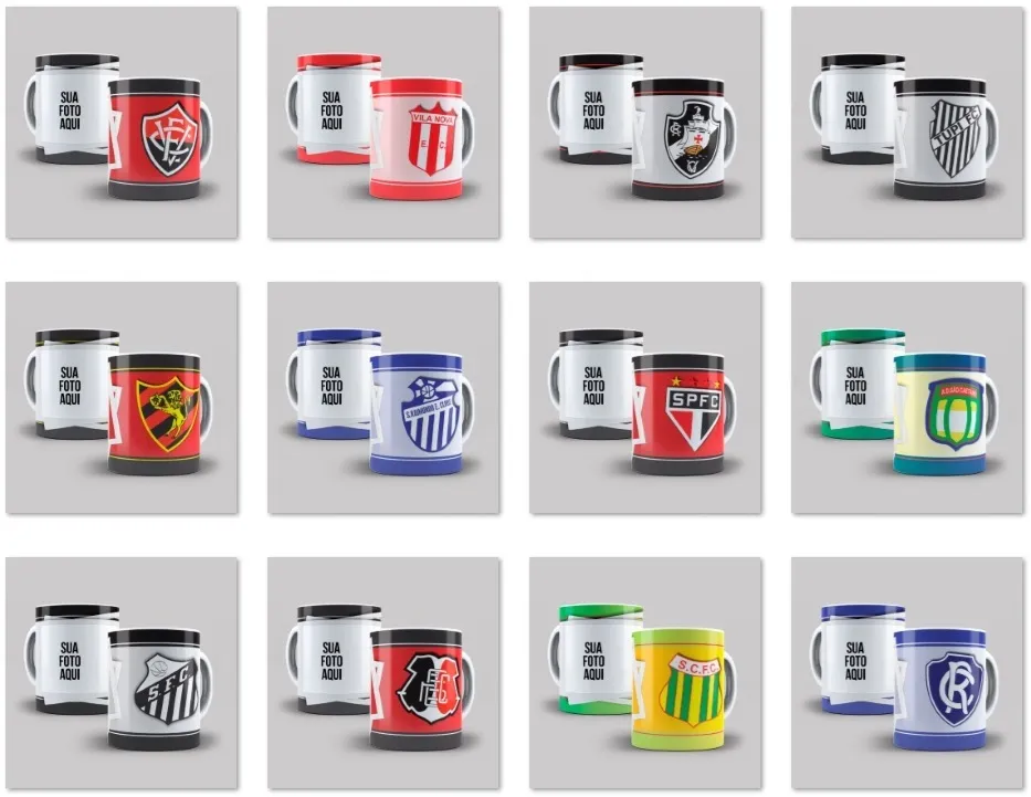 70 artes estampas canecas times fotos sublimacao cdr png artes para imprimir e personalizar canecas de futebol com foto