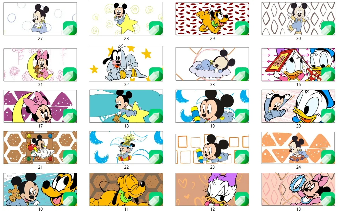 70 estampas canecas turma do mickey cdr coreldraw artes vetores para imprimir e personalizar canecas de sublimacao