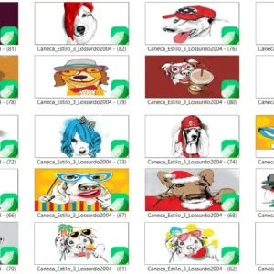 80 vetores sublimacao caneca stilo animais cdr coreldraw artes para imprimir e personalizar canecas de sublimacao