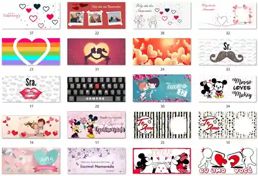 800 estampas para canecas dia dos namorados sublimacao arte digital editavel para personalizar canecas e presentes romanticos