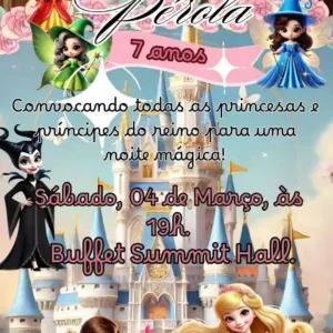 Convite Animado Malévola Editar no Canva