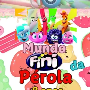 Convite Animado Mundo Fini Editar no Canva