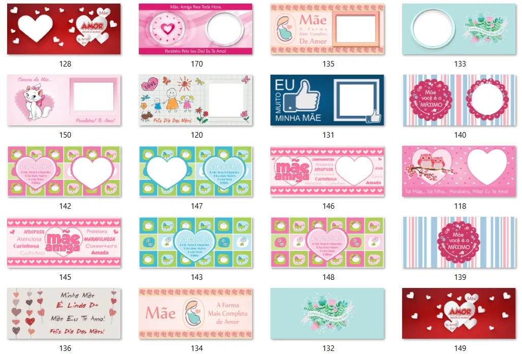 Acervo 500 artes para sublimacao canecas maes jpg png cdr estampas para imprimir e personalizar brindes
