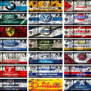 Artes para sublimacao caneca carros e marcas de oleo motor arquivo digital para personalizar presentes e mimos automotivos