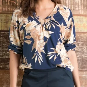 Molde de costura blusa ampla de malha feminina para imprimir em PDF moldes de roupa feminina formato A4 e grafica