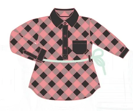 Molde de costura camisa longa feminina infantil para imprimir em PDF moldes de roupa infantil formato A4 e grafica