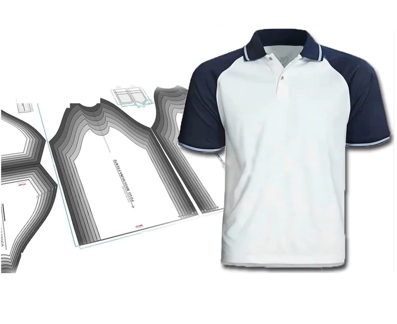 Modelagem Roupa Masculino: 10 Moldes Digitais para Costura em Pdf