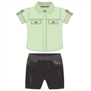 Molde de costura camisa e bermuda infantil para imprimir em PDF moldes de roupa infantil formato A4 e grafica