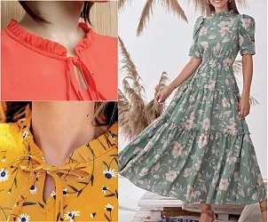 Molde de costura vestido babado manga princesa para imprimir em PDF moldes de roupa feminina formato A4 e grafica