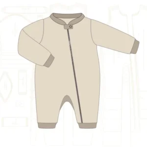 Molde de costura macacao infantil de inverno para imprimir em PDF moldes de roupa infantil formato A4 e grafica