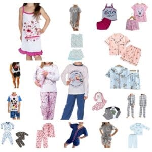 Molde de costura pijamas infantil curto e longo para imprimir em PDF moldes de roupa infantil formato A4 e grafica