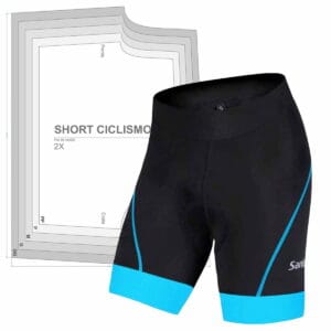 Molde de costura short ciclista para imprimir em PDF moldes de roupa feminina e esportiva formato A4 e grafica