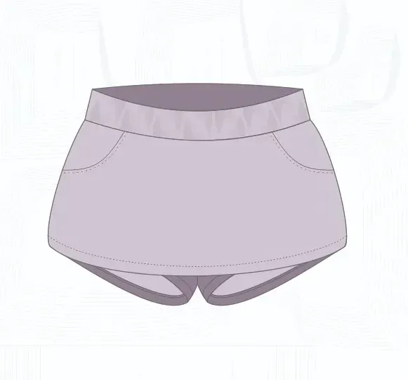 Molde de costura short saia bebe infantil para imprimir em PDF moldes de roupa infantil formato A4 e grafica