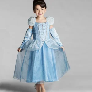 Molde de costura vestido cinderela infantil para imprimir em PDF moldes de roupa infantil formato A4 e grafica