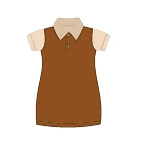 Molde de costura vestido polo infantil para imprimir em PDF moldes de roupa infantil formato A4 e grafica
