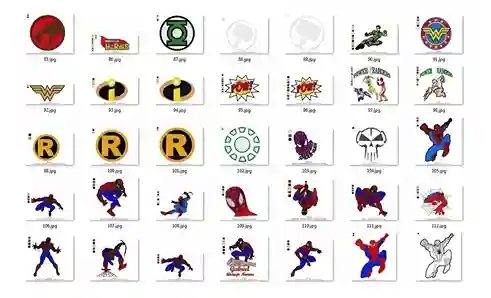 Matrizes de bordado escudos de super-herois para comprar arquivo pes jef dst exp para atelie de bordado e confecção