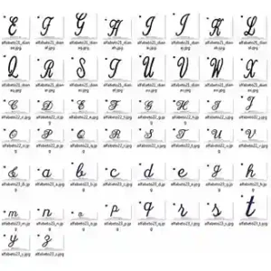Pacote de matrizes de bordado alfabeto monograma para comprar formato pes jef dst exp bordados personalizados florais