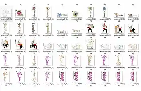 Matrizes Bordado Personalizado: 10 Temas para Enxovais e Toalhas