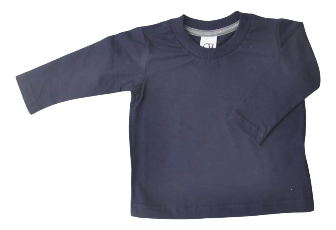 Molde de costura camiseta infantil manga longa para imprimir em PDF moldes de roupa infantil formato A4 e grafica