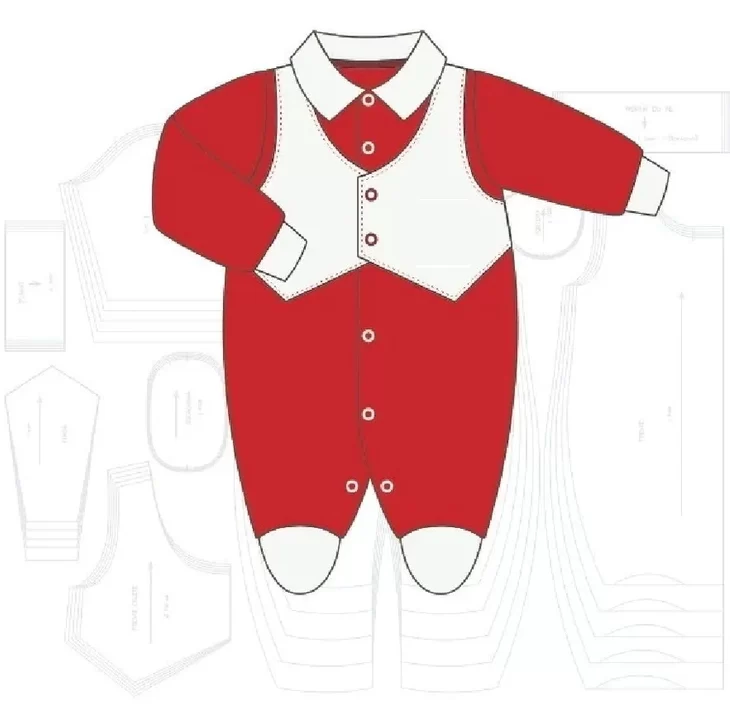 Moldes de Roupa para Bebe: 10 Temas Modelagem de Costura
