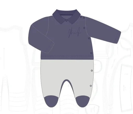 Molde de costura macacao com recorte na frente bebe para imprimir em PDF moldes de roupa infantil formato A4 e grafica