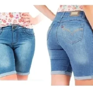 Molde de costura bermuda jeans feminina para imprimir em PDF moldes de roupa feminina formato A4 e grafica