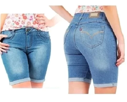 Molde de costura bermuda jeans feminina para imprimir em PDF moldes de roupa feminina formato A4 e grafica