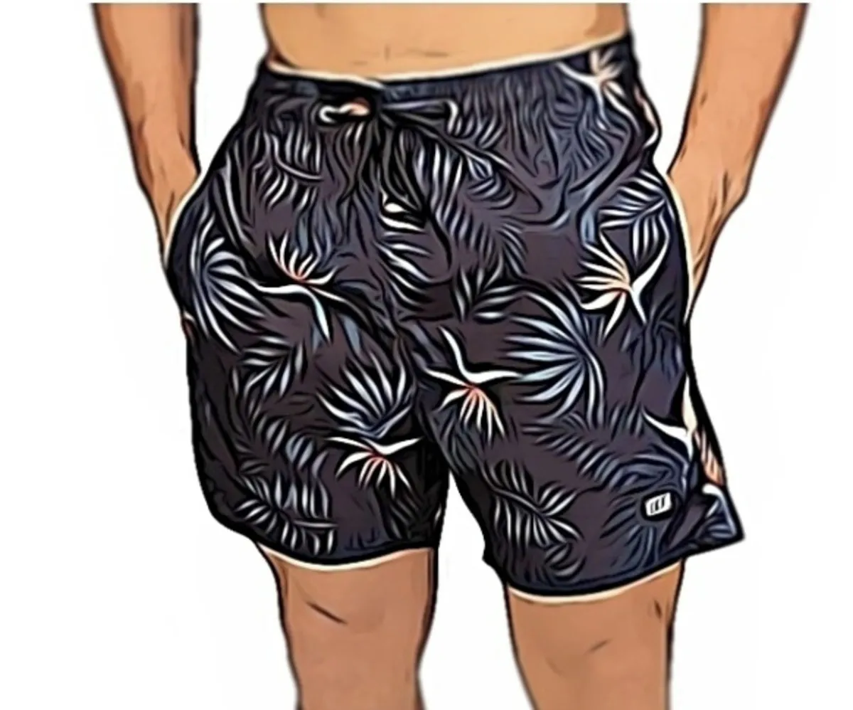 Molde de costura bermuda tactel com bolso para imprimir em PDF moldes de roupa masculina formato A4 e grafica