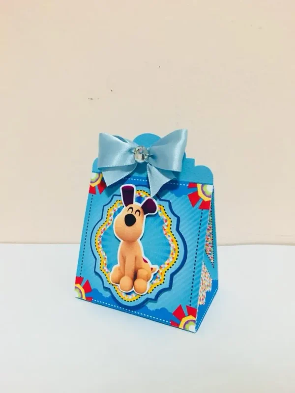 Kit de caixinha e lembrancinha do Pocoyo em arquivo digital para Silhouette Studio.