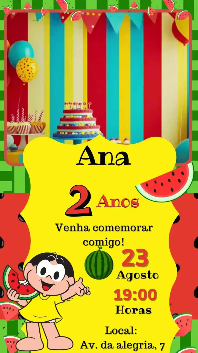 Convite Virtual Animado para Editar: 10 Modelos Digitais em Video