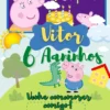 Convite de aniversario da Peppa Pig editavel no Canva em formato de video animado.