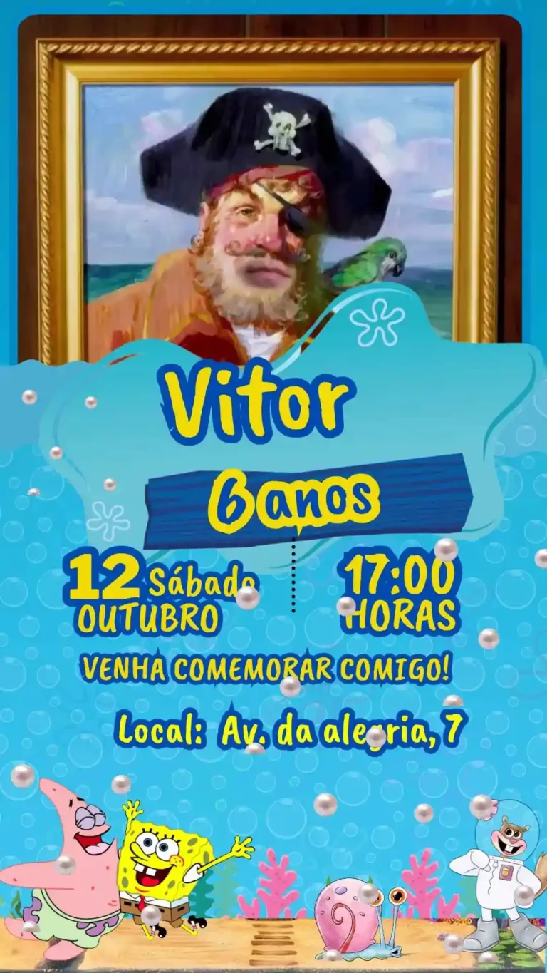 Convite Virtual Animado para Editar: 10 Modelos Digitais em Video