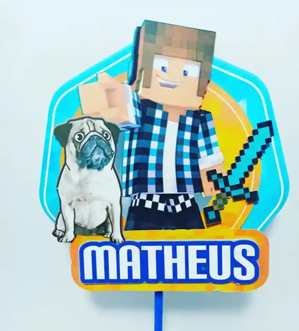 Papelaria personalizada e decoracao de festa do Authentic Games nos formatos Studio e PDF.