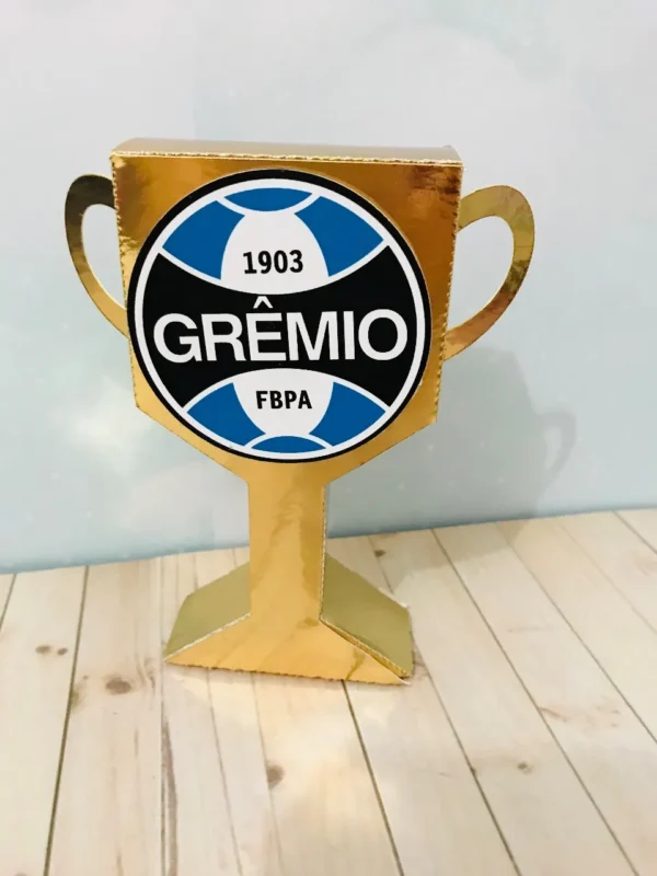 Arquivos de corte para topo de bolo de futebol do Gremio em Studio e PDF.